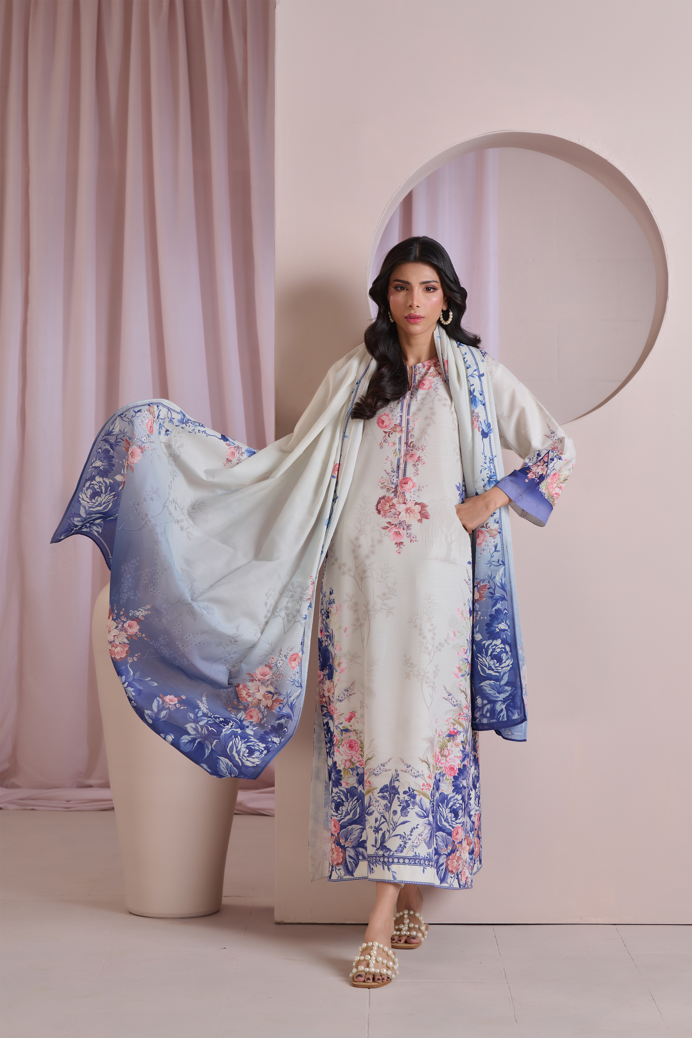 Ibiza Kaftan Dupatta - cocoon-pk