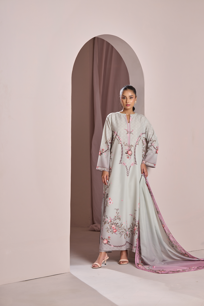 Victorian Rose Kaftan-A | 2-Piece
