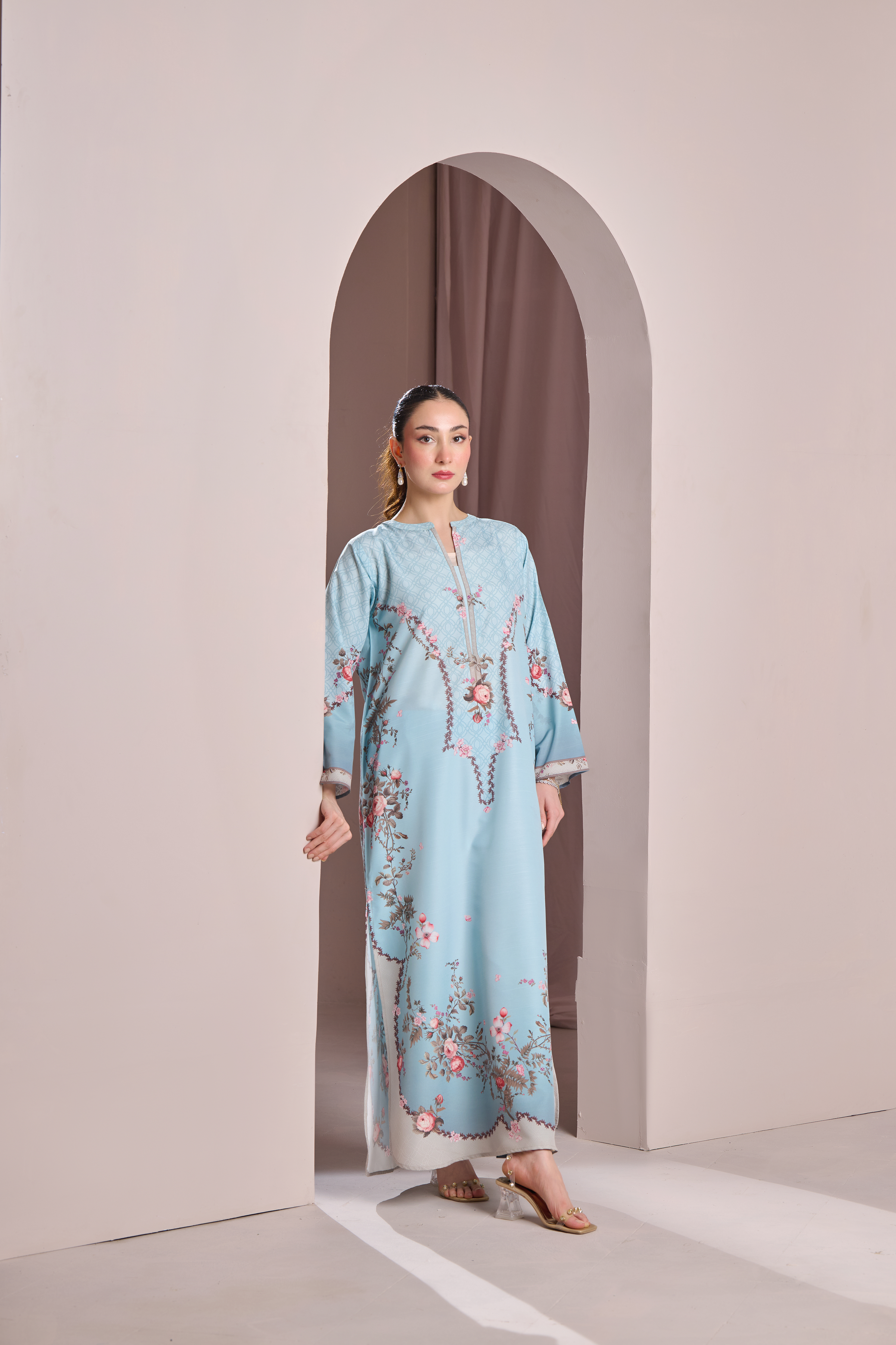 Victorian Rose Kaftan-B | 2-Piece