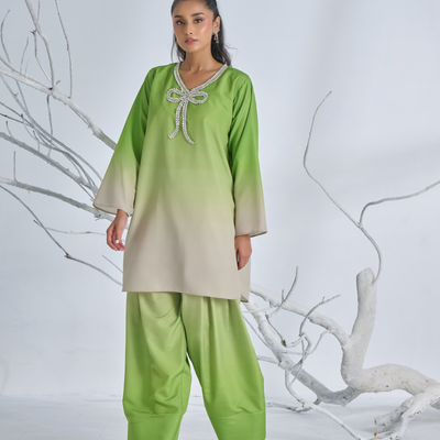 Pear Green Ombré | 2-Piece