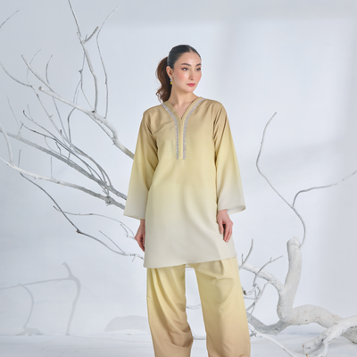 Butter Yellow Ombré | 2-Piece