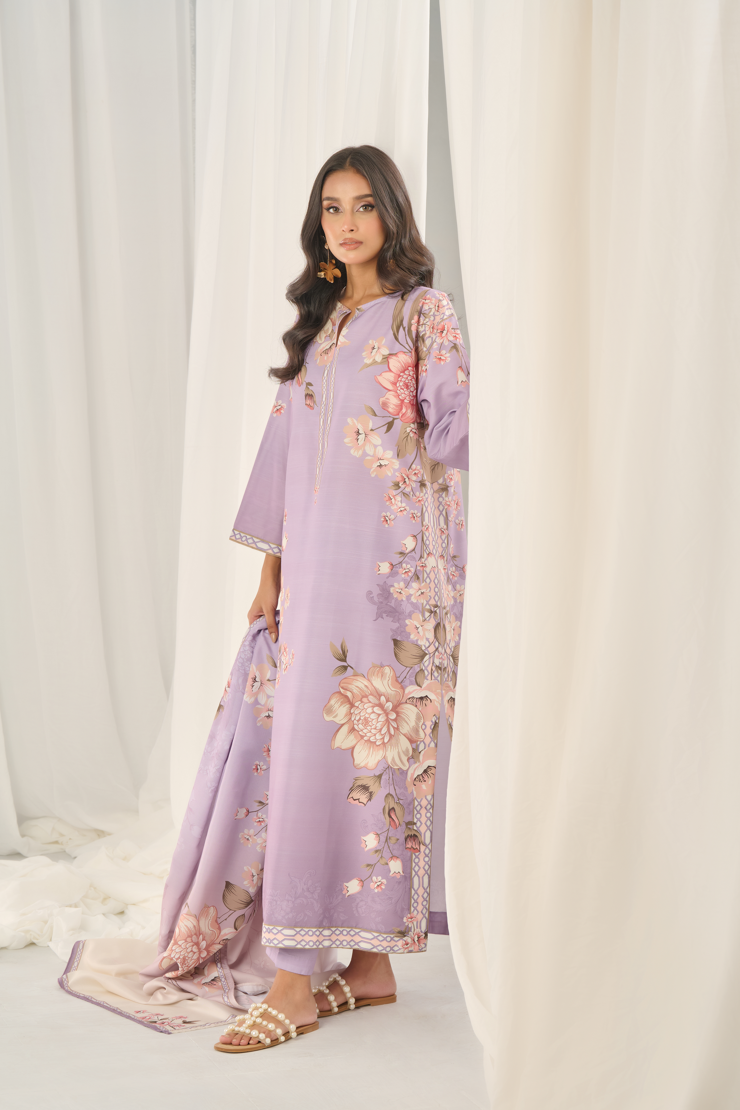 Lavender Kaftan | 2-Piece - cocoon-pk