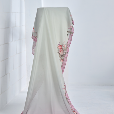 Victorian Rose Kaftan-A Dupatta