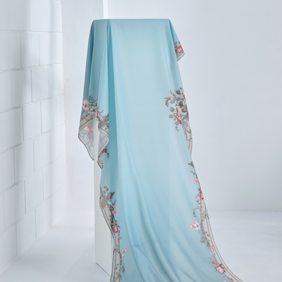 Victorian Rose Kaftan-B Dupatta