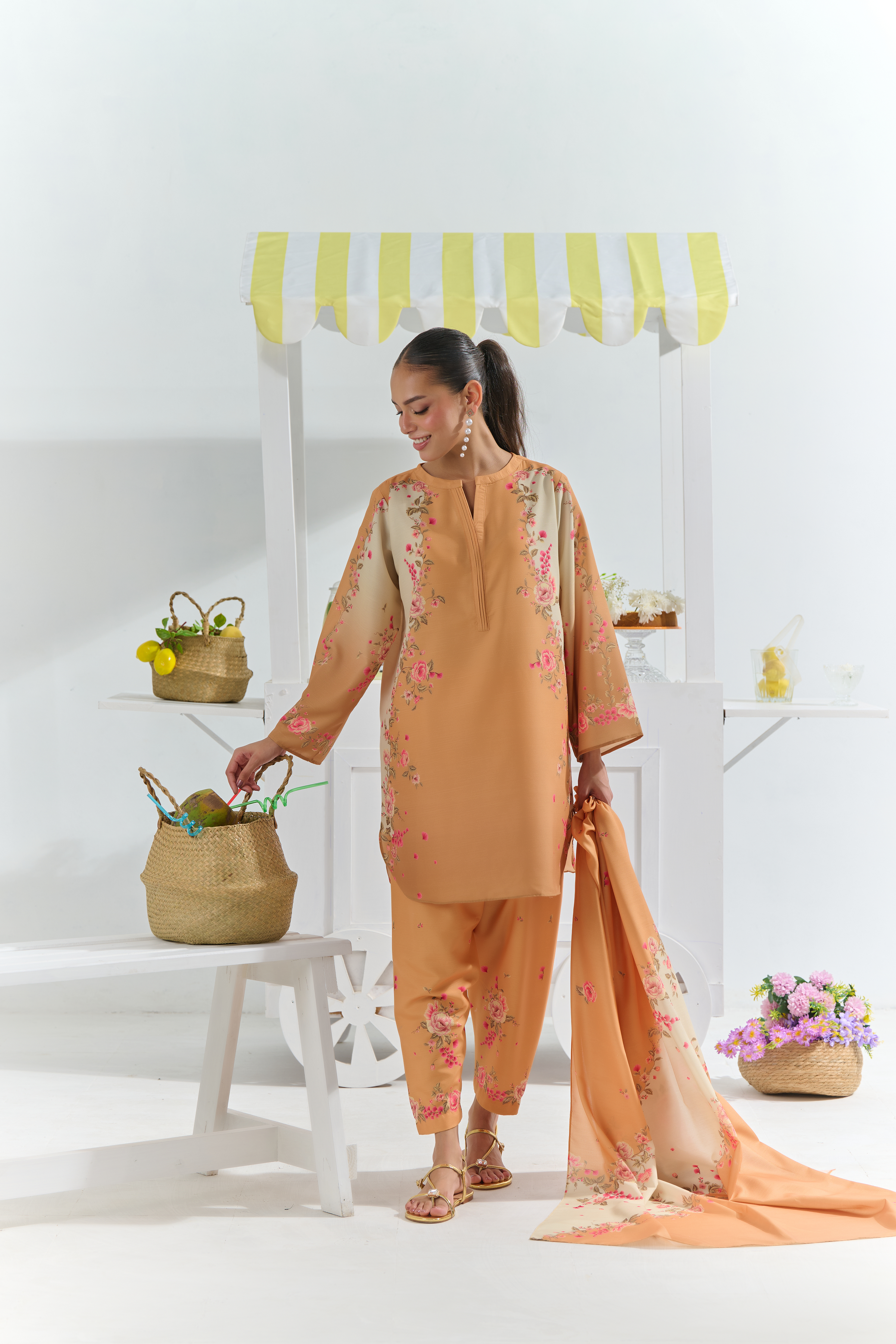 Sunset Petals | 2-Piece