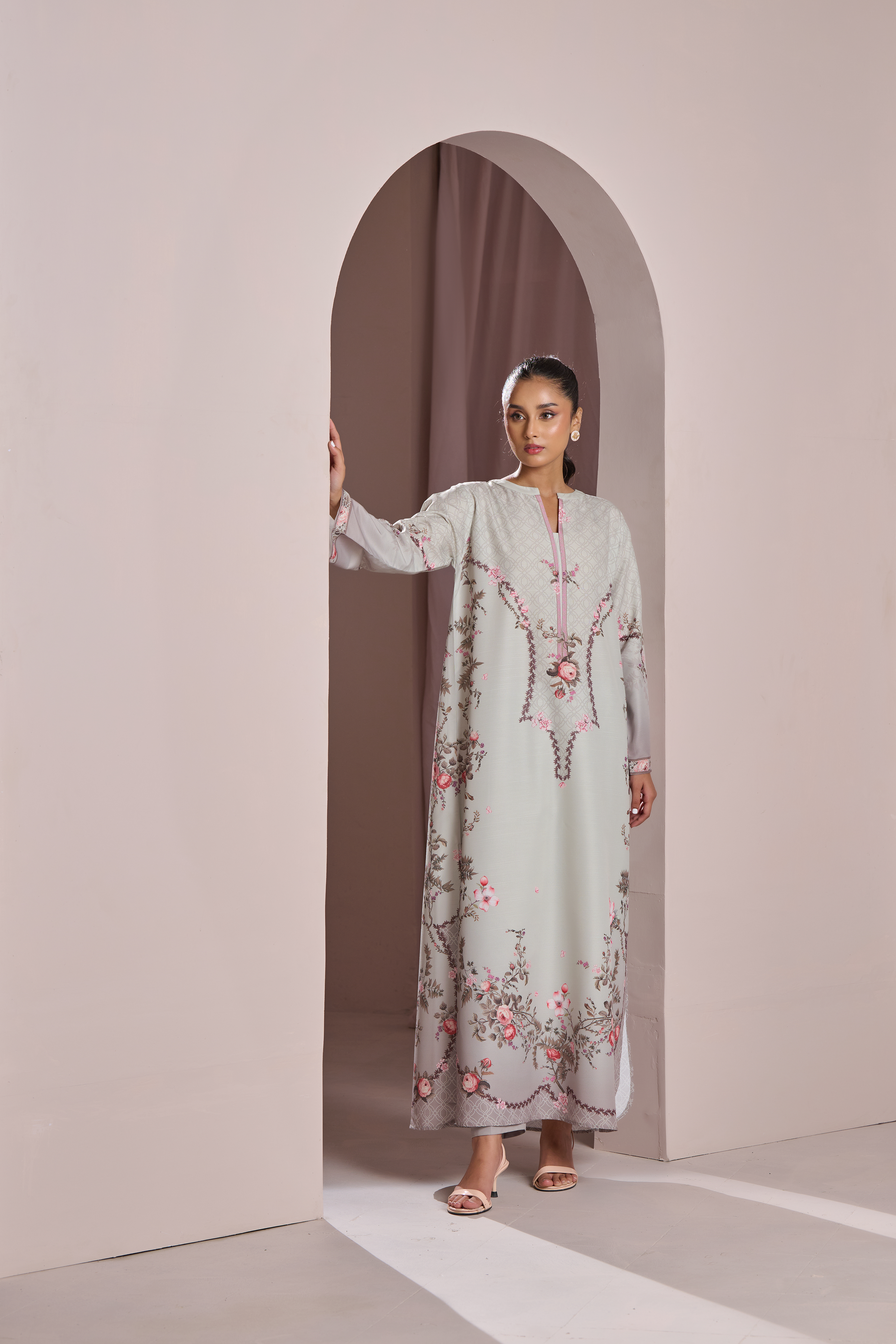 Victorian Rose Kaftan-A | 2-Piece