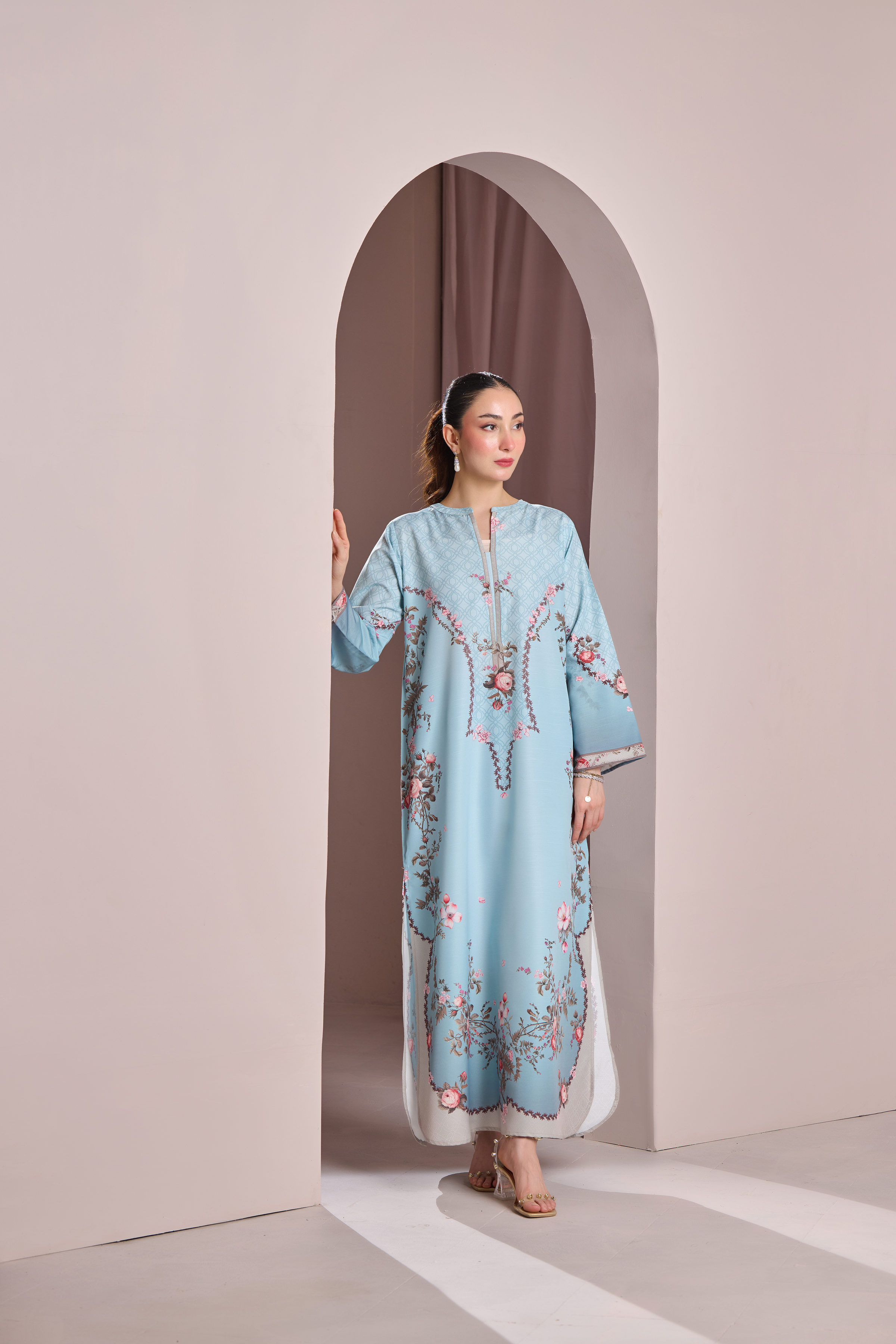 Victorian Rose Kaftan-B | 2-Piece