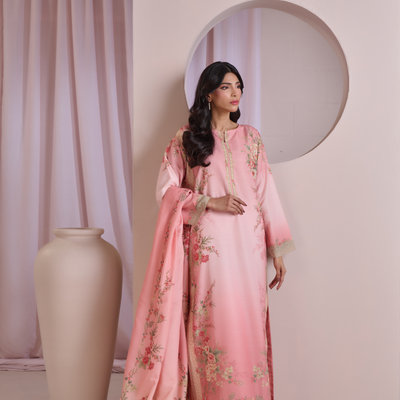 Blush Rose Kaftan Dupatta
