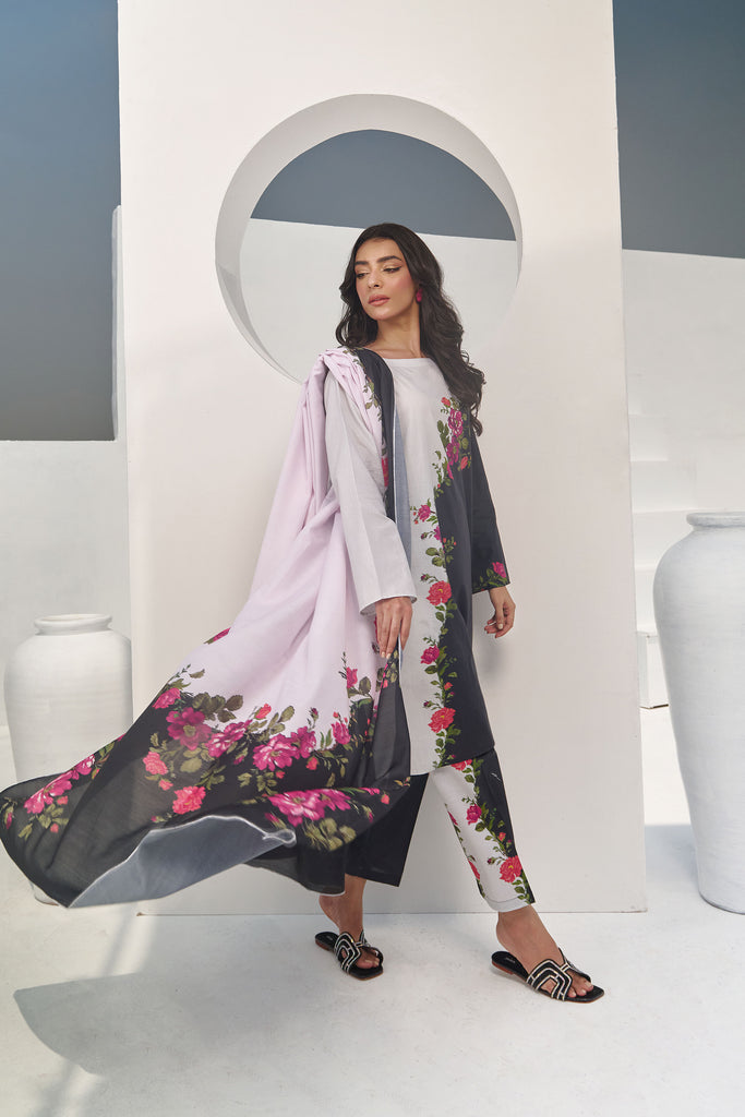 Black Pearl Duppatta