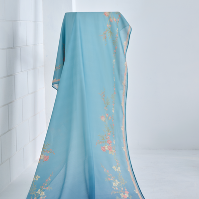 Blue Rose Kaftan Dupatta