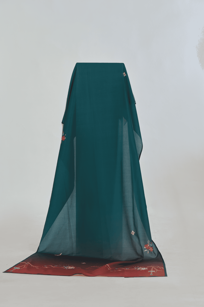Emerald Empress Dupatta