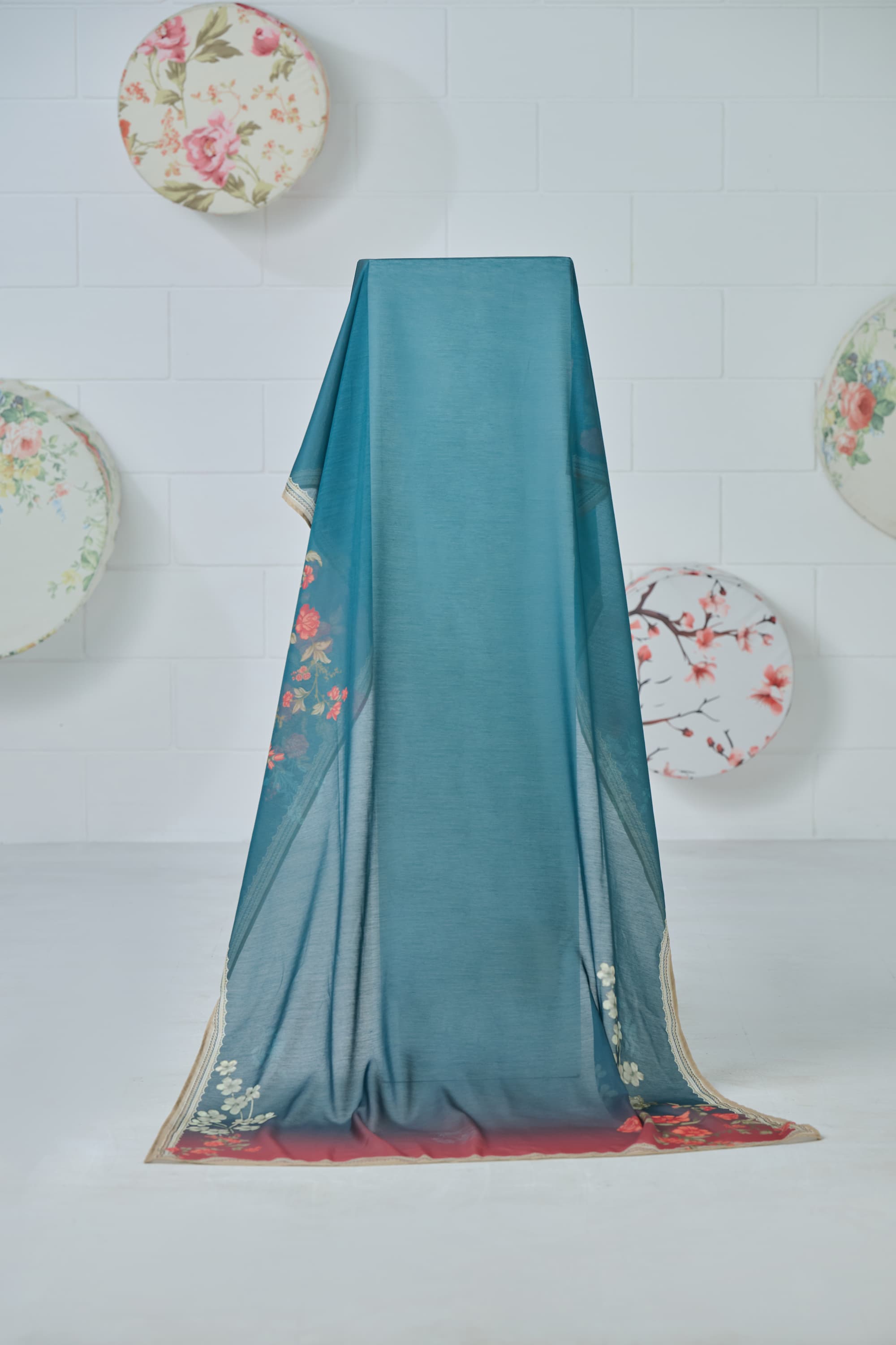 Emerald Affair Kaftan Dupatta