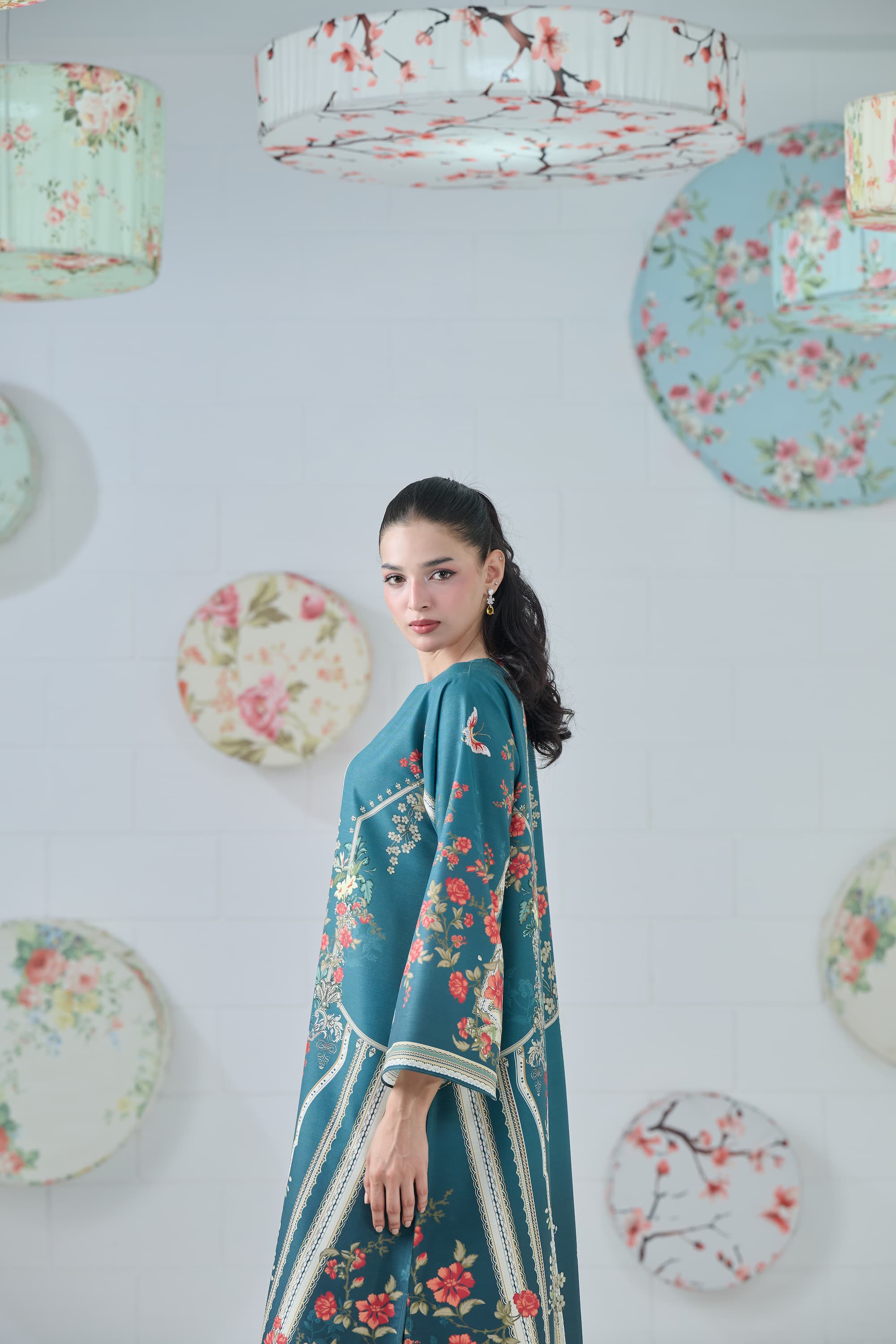 Emerald Affair Kaftan 2-Piece