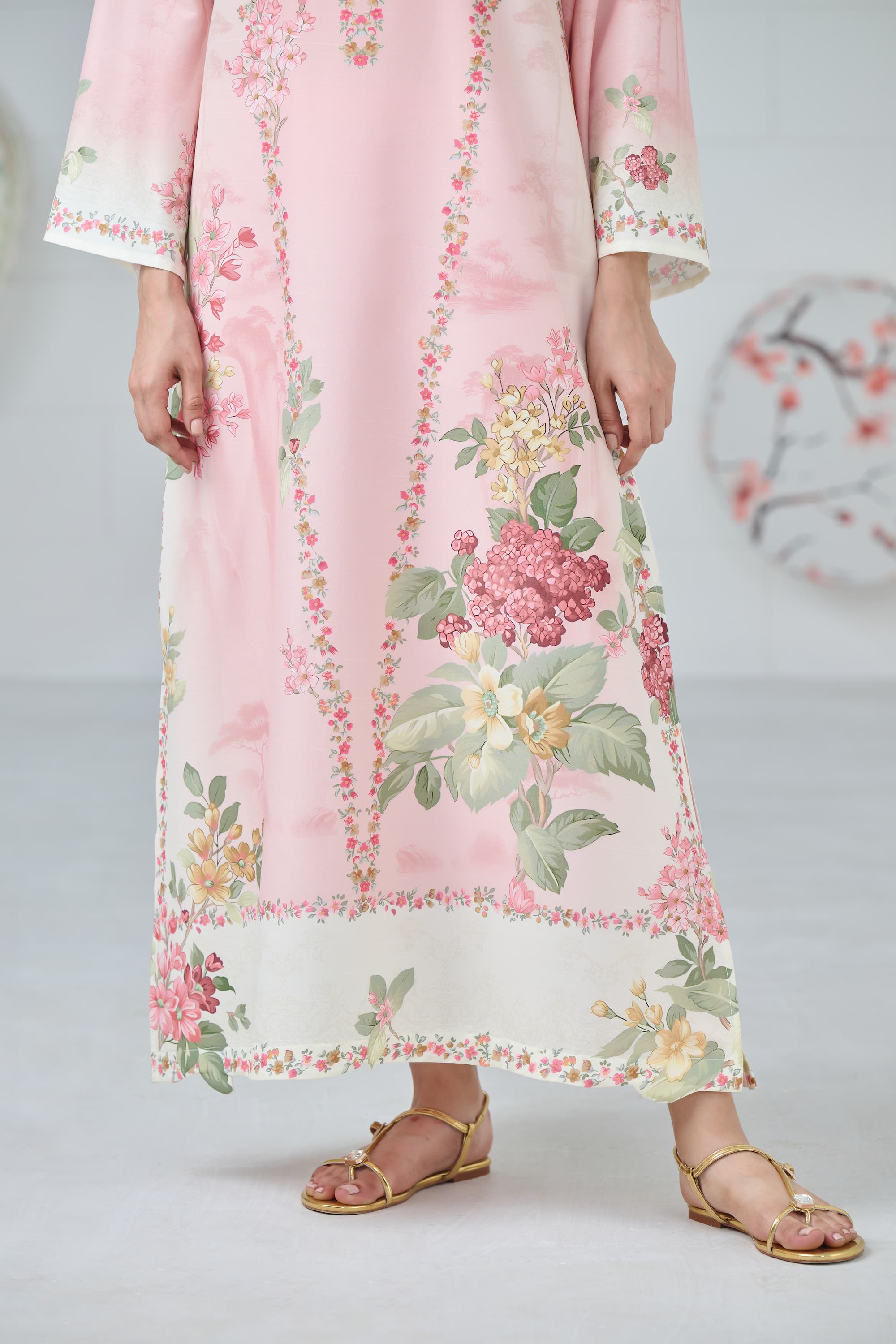 Roselle Kaftan 2-Piece