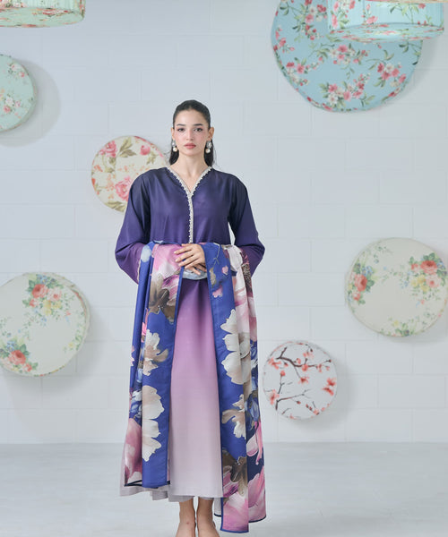 Moonlit Mist Kaftan 2-Piece