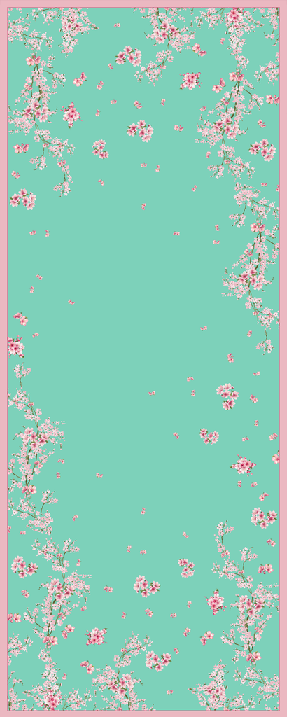 Pink Blossom Duppatta