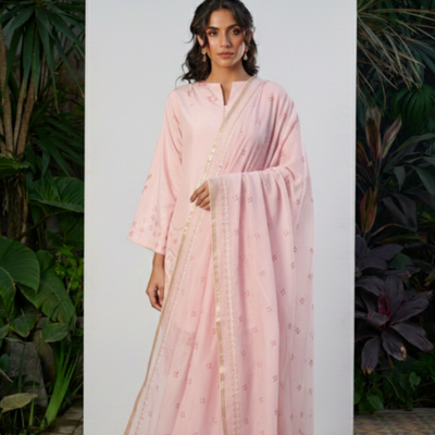 Rose Mist Dupatta
